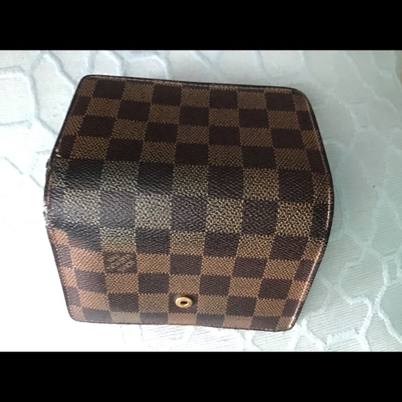 🛍LOUIS VUITTON Damier Ebene Juliette Wallet - Picture 9 of 11